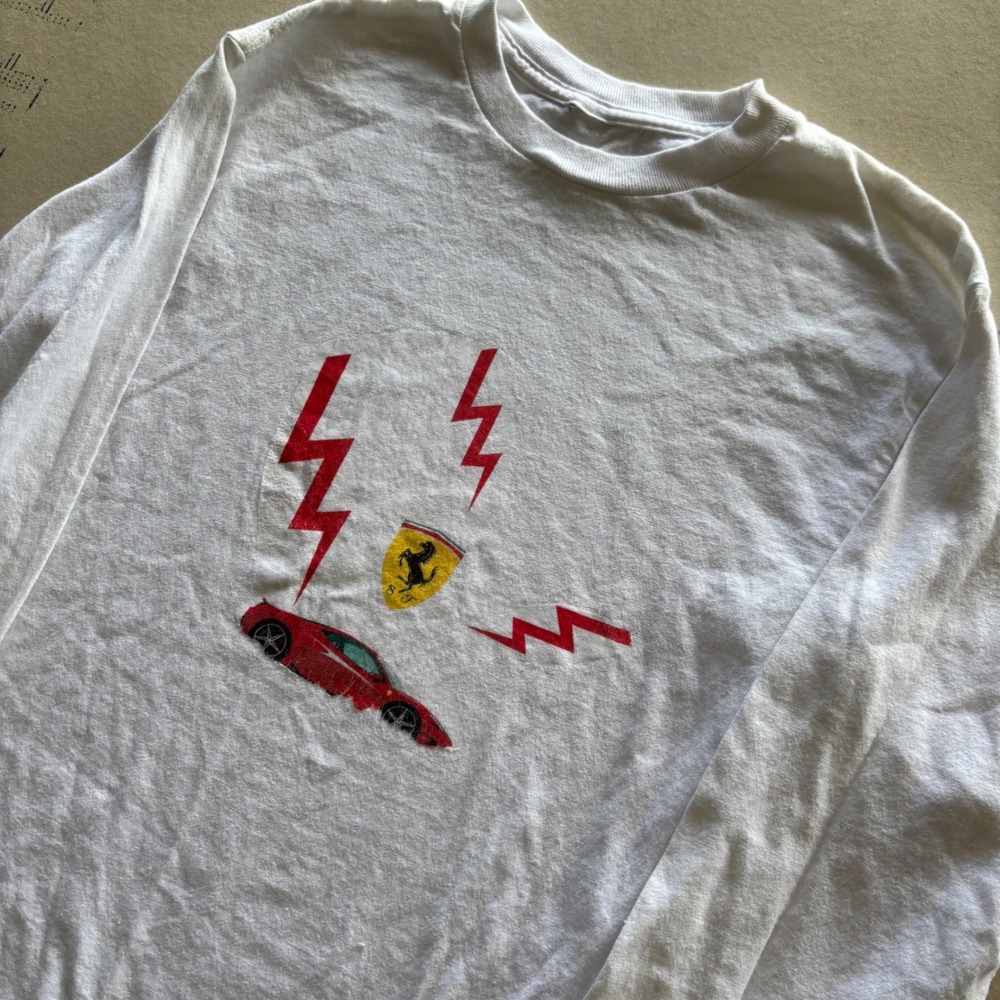 Y2K Ferrari Long Sleeve T-shirt